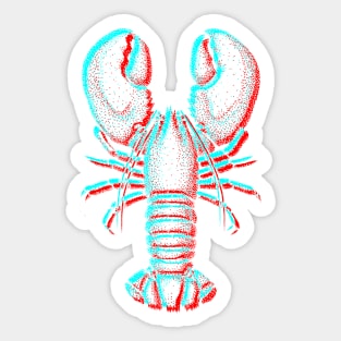 Lobster 3D Sticker